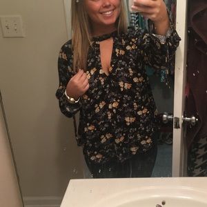 American Eagle Floral Top